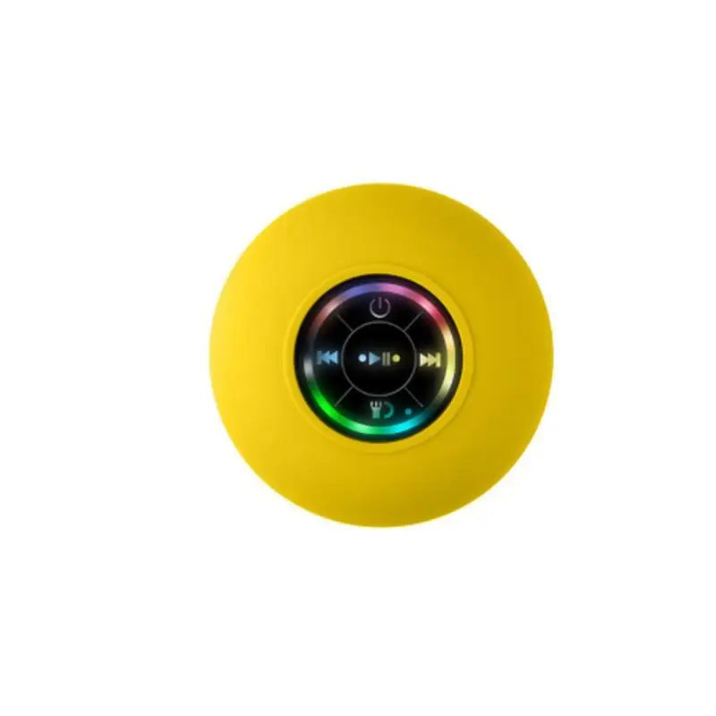 Xiaomi Portable Bluetooth Speaker – LED, IPX4 Waterproof, Stereo Sound with Suction Cup for Outdoor & Bathroom Use