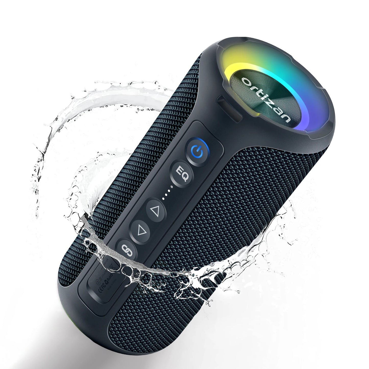 Bluetooth Speaker 40W – Enhanced Bass, 30Hrs Battery, IP7 Waterproof, Portable Outdoor Speaker with Bluetooth 5.3