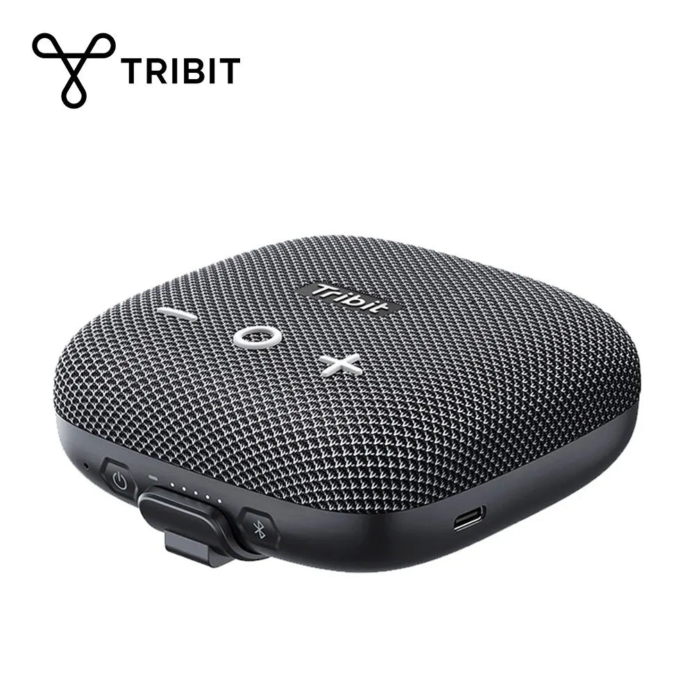 Portable Bluetooth Speaker – 90dB Loud Sound, Deep Bass, IP67 Waterproof, Built-in Strap for Outdoor Use
