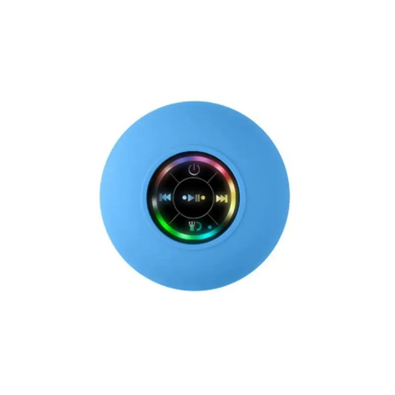 Xiaomi Portable Bluetooth Speaker – LED, IPX4 Waterproof, Stereo Sound with Suction Cup for Outdoor & Bathroom Use